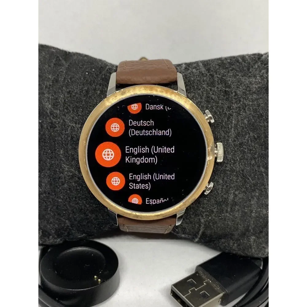 Fossil Gen 4 Authentic Digital Dial Smart Watch Custom Band FTW6016 LT349
